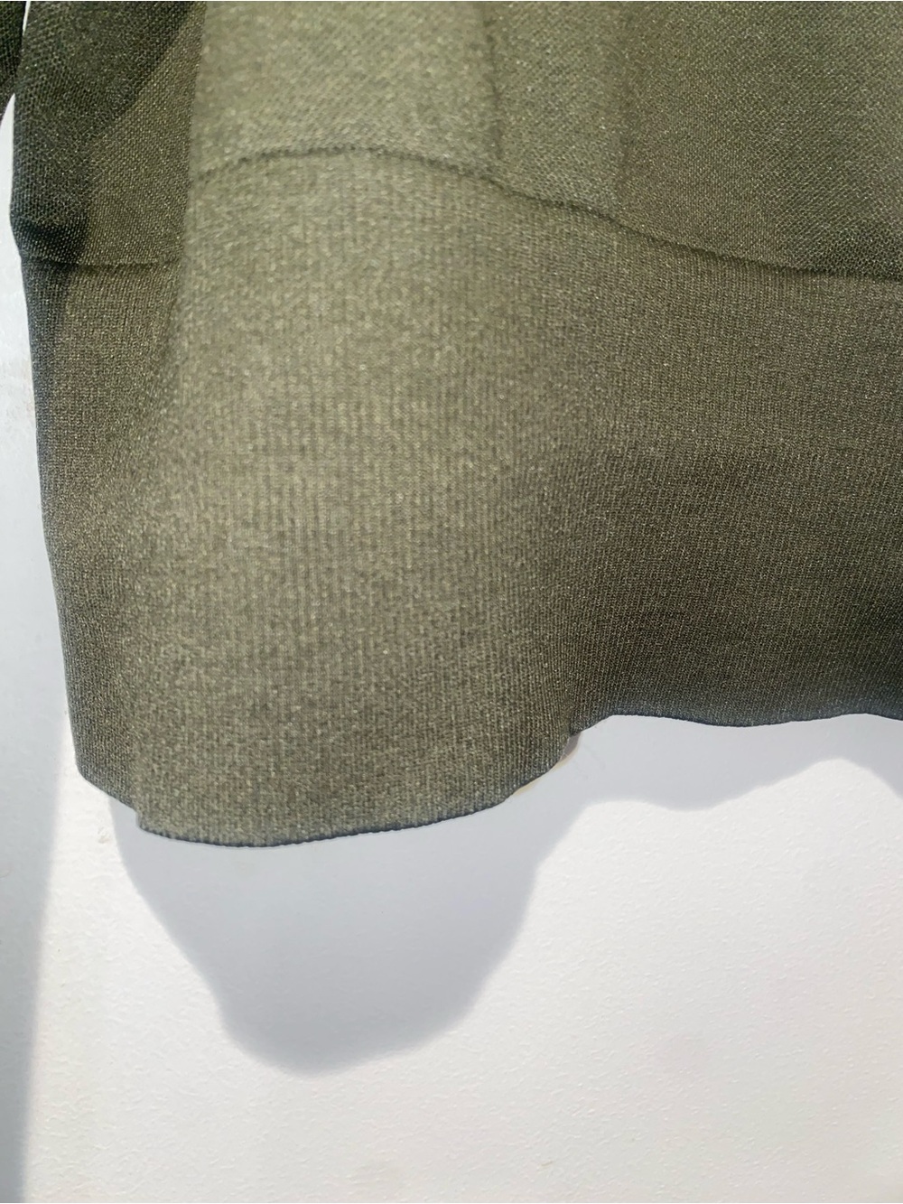 OFFLINE by Aerie Olive Green Long Sleeve Cropped Sweatshirt Pullover XXL - Picture 3 of 5